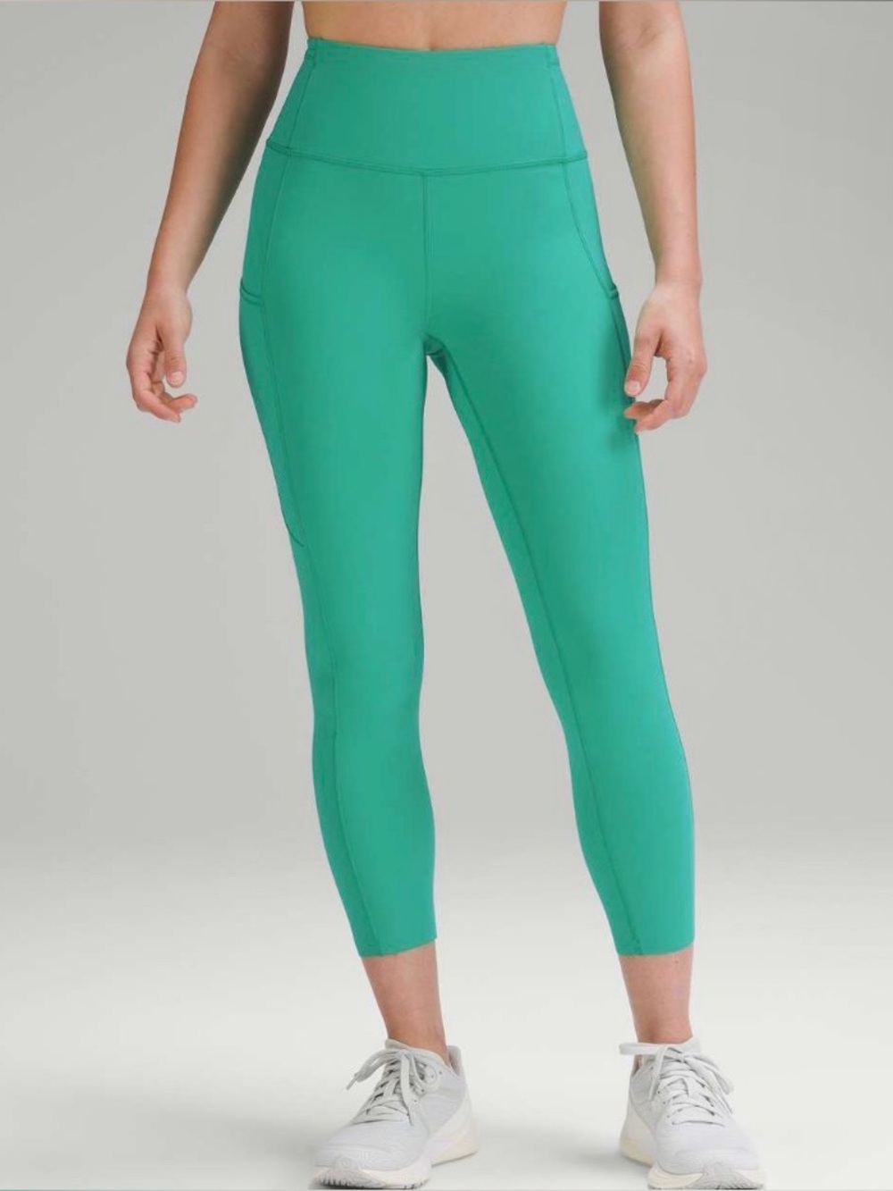 Lululemon Fast and Free High-Rise 23" Kelly Green Size 12